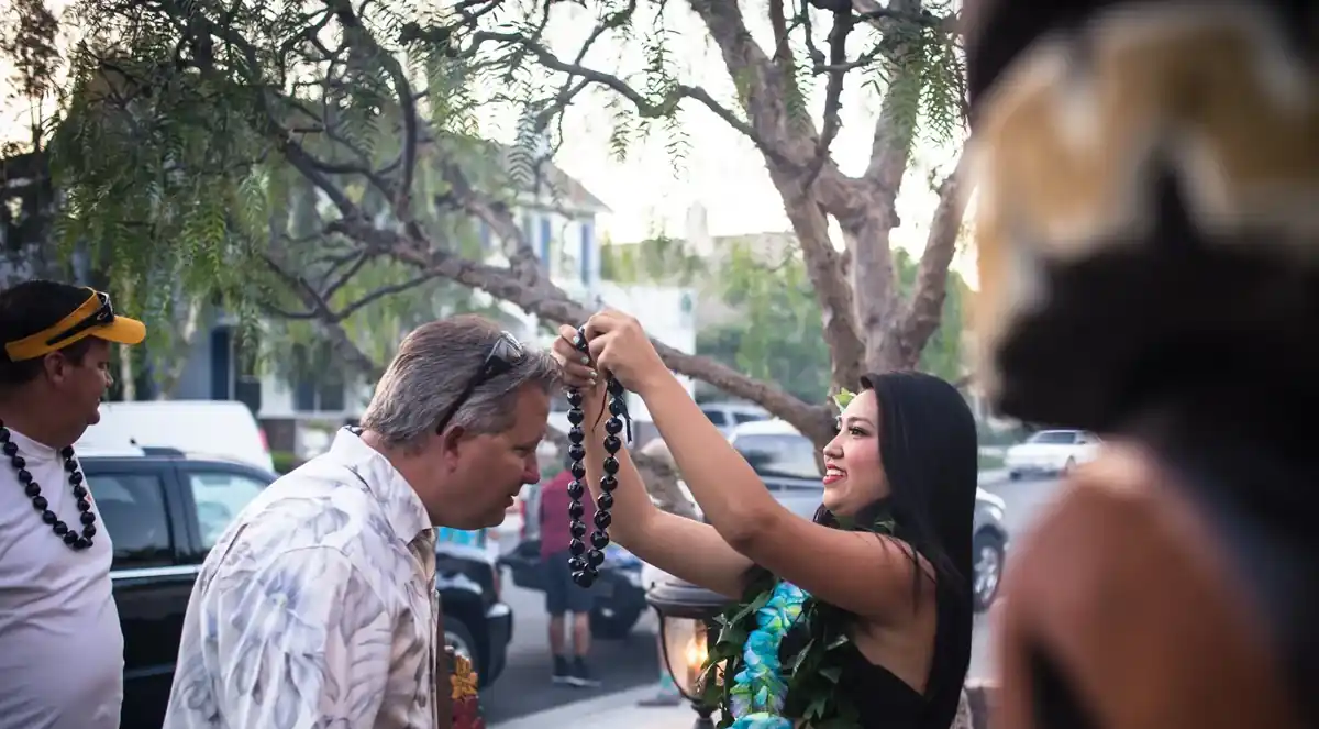 A Personal Welcome with a Kukui Nut Lei